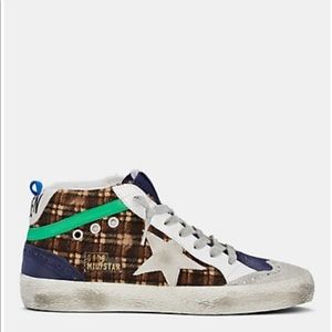 mid star golden goose sneaker -NEVER WORN